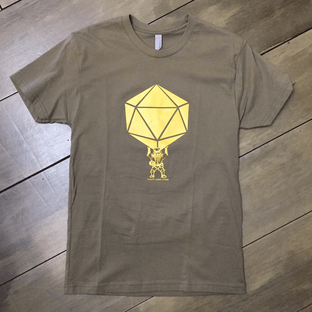 T-Shirt - Dwarf : Green / Gold - S