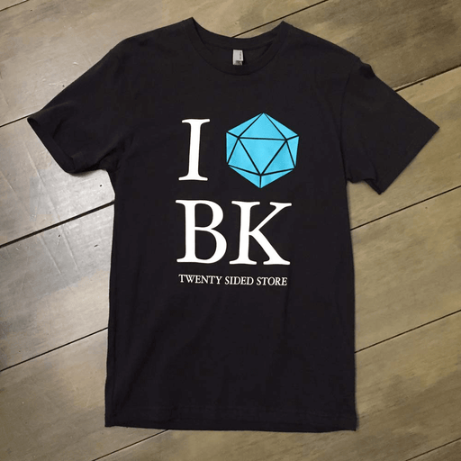 T-Shirt - Id20BK : Black / Teal - S