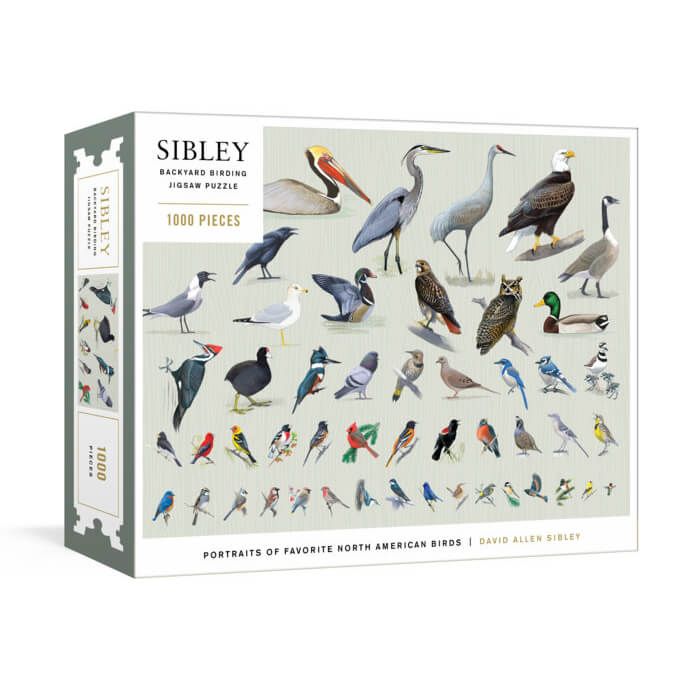 Puzzle (1000pc) Sibley Backyard Birding