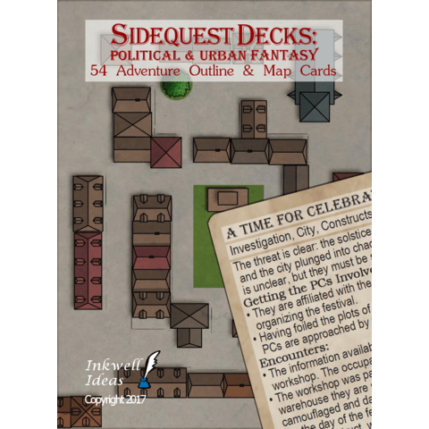 Sidequest Decks : Political & Urban Fantasy