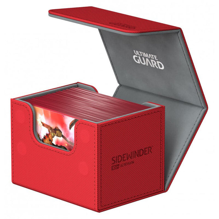 Deck Box Ultimate Guard Sidewinder (100ct) Red
