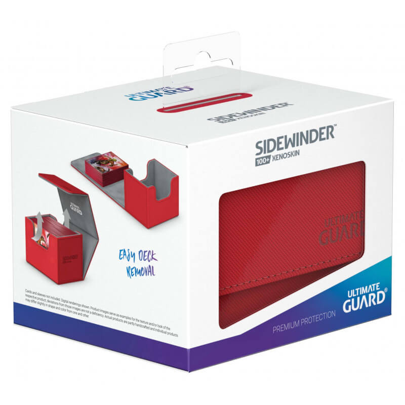 Deck Box Ultimate Guard Sidewinder (100ct) Red