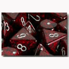 Dice Set 12d6 Speckled (16mm) 25744 Silver Volcano