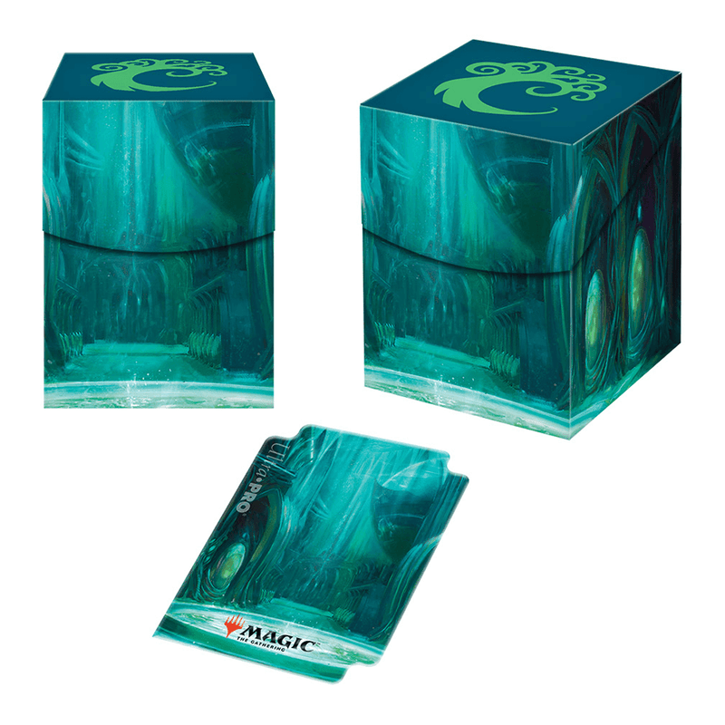 Deck Box - Ultra Pro PRO 100+ Guilds of Ravnica : Simic Combine Twenty Sided Deck Box - Ultra Pro PRO 100+ Guilds of Ravnica : Simic Combine Twenty Sided