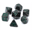 Dice 7-set Metal Mythica (16mm) Sinister Emerald