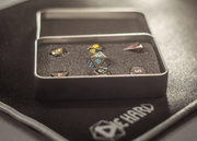 Dice 7-set Metal Classic (16mm) Sinister Rainbow