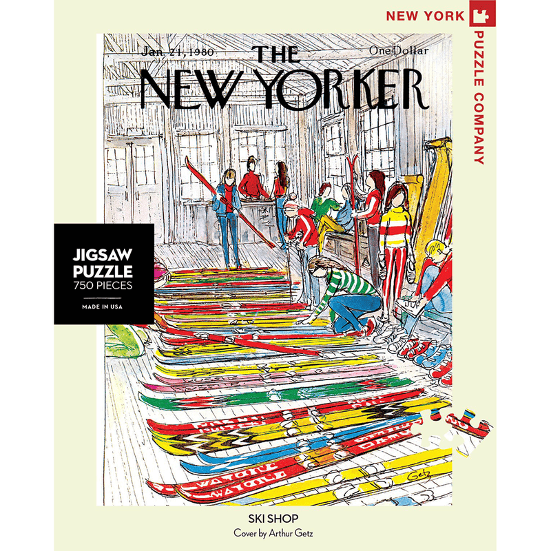 Puzzle (750pc) New Yorker : Ski Shop