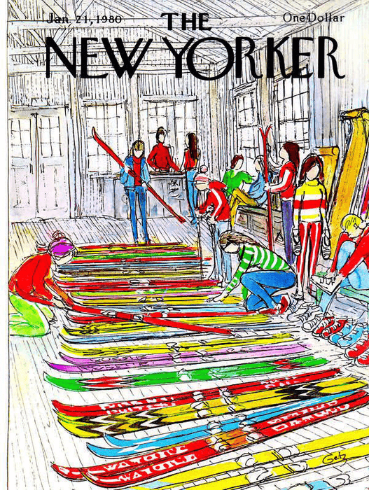 Puzzle (750pc) New Yorker : Ski Shop
