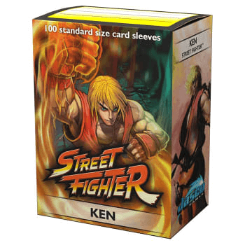 Sleeves Dragon Shield (100ct) Street Fighter Ken