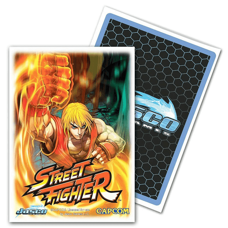 Sleeves Dragon Shield (100ct) Street Fighter Ken Twenty Sided Sleeves Dragon Shield (100ct) Street Fighter Ken Twenty Sided