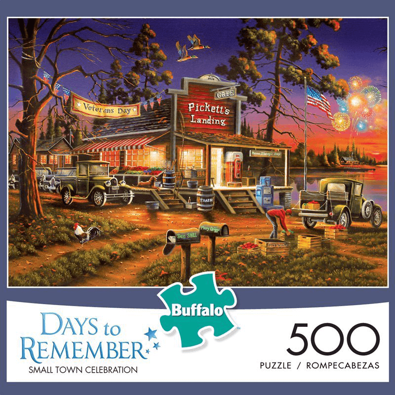 Puzzle (500pc) Days to Remember : Small Town Celebration