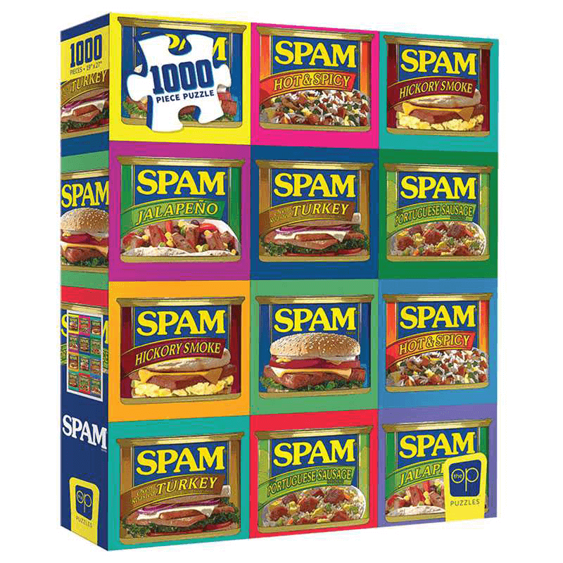 Puzzle (1000pc) SPAM : Sizzle. Pork. And. Mmm.