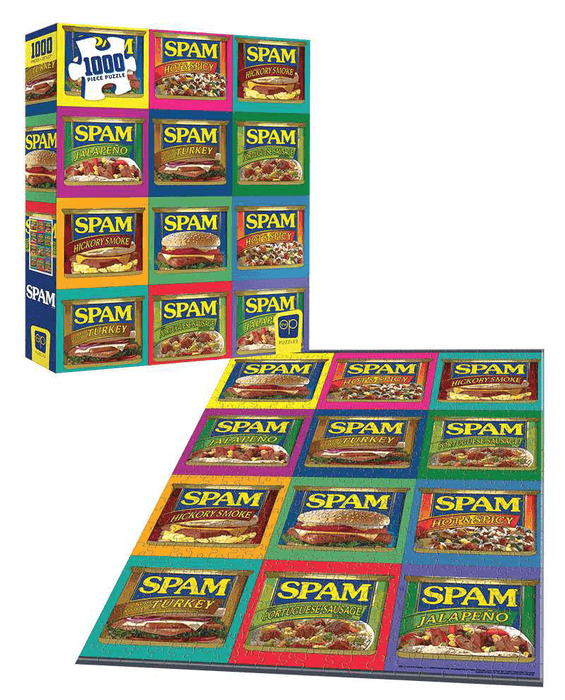 Puzzle (1000pc) SPAM : Sizzle. Pork. And. Mmm.
