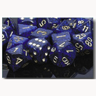 Dice Set 12d6 Speckled (16mm) 25737 Gold Cobalt