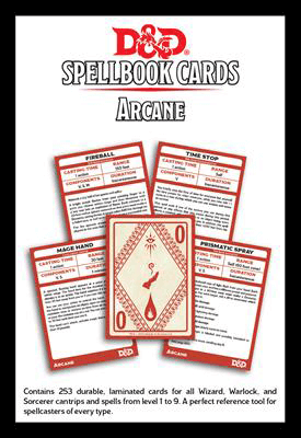 D&D (5e V3) Spell Cards : Arcane
