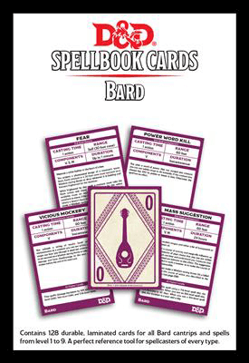 D&D (5e V3) Spell Cards : Bard