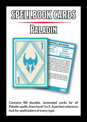 D&D (5e V3) Spell Cards : Paladin