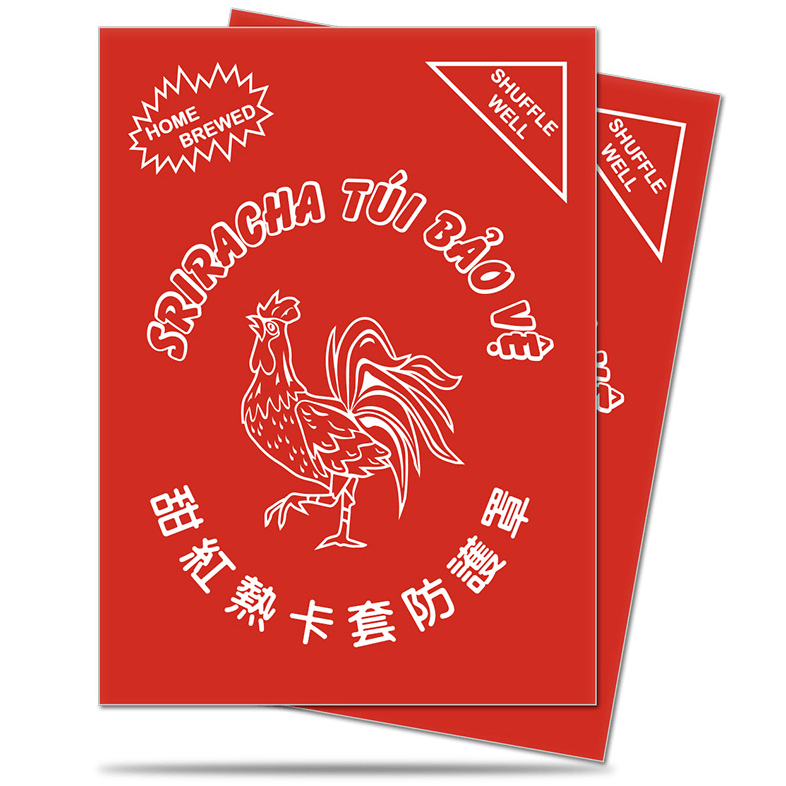 sriracha card sleeves Sleeves Ultra Pro (50ct) Sriracha — Twenty Sided