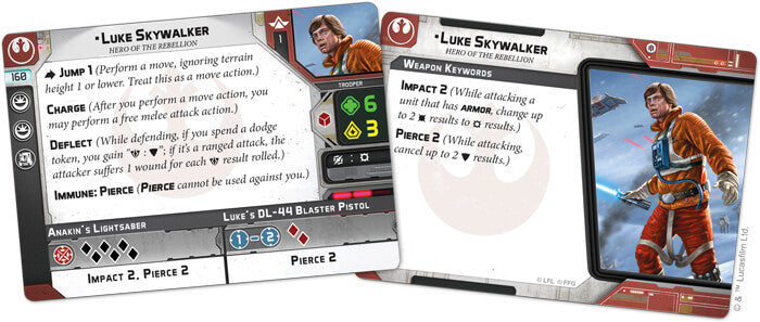 Star Wars Legion Expansion (Limited Ed.) Luke Skywalker Commander