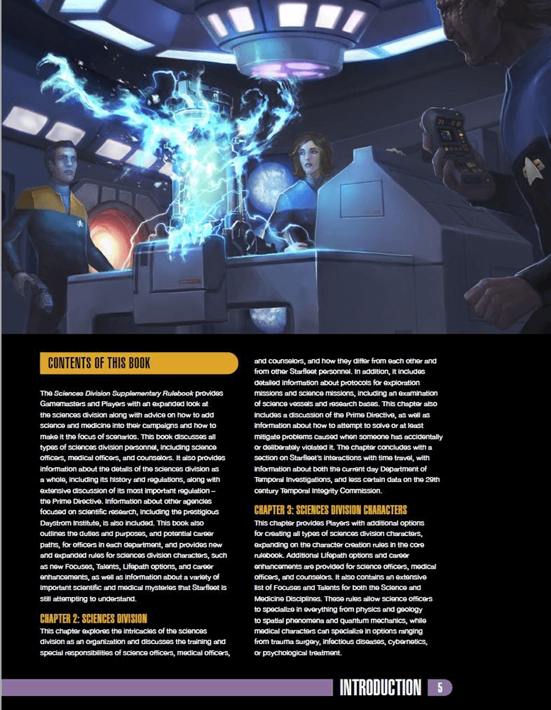 Star Trek Adventures Sciences Division