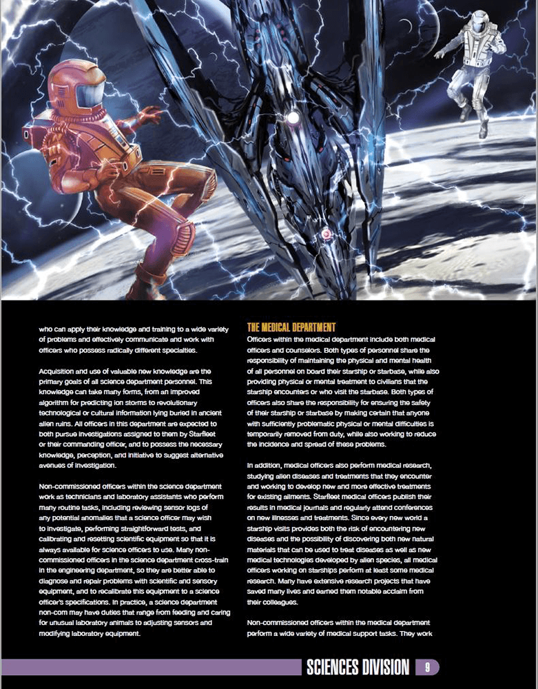 Star Trek Adventures Sciences Division