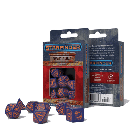 Dice 7-set Starfinder (16mm) Dead Suns