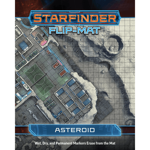 Battlemap Starfinder Flip Mat : Asteroid