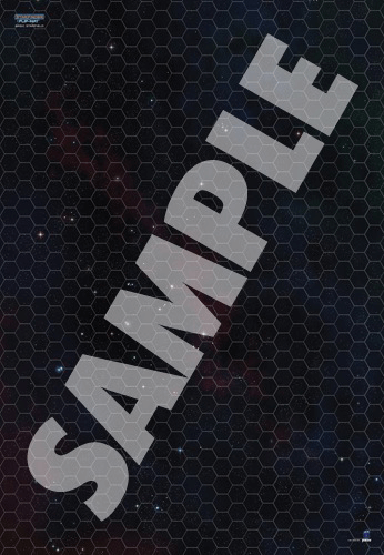 Battlemap Starfinder Flip Mat : Basic Starfield