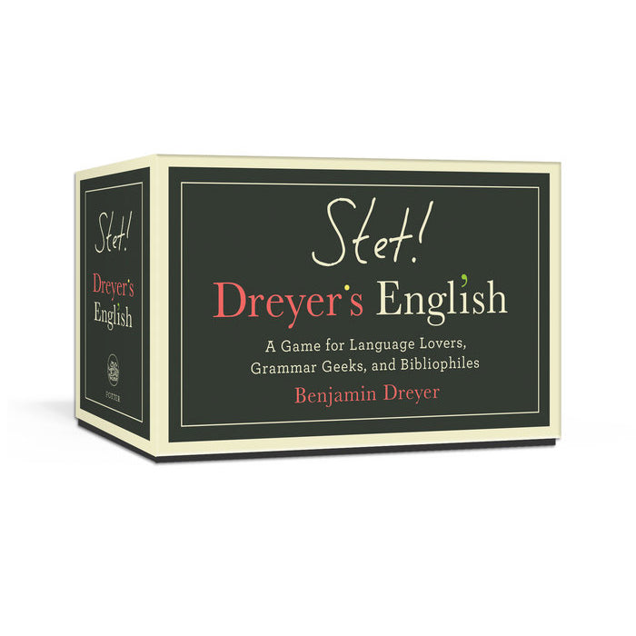 Stet! Dreyer's English