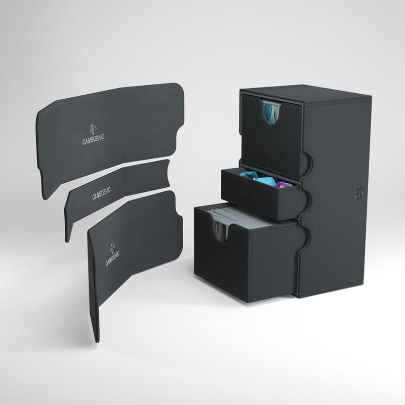 Deck Box - Stronghold (200ct) Black