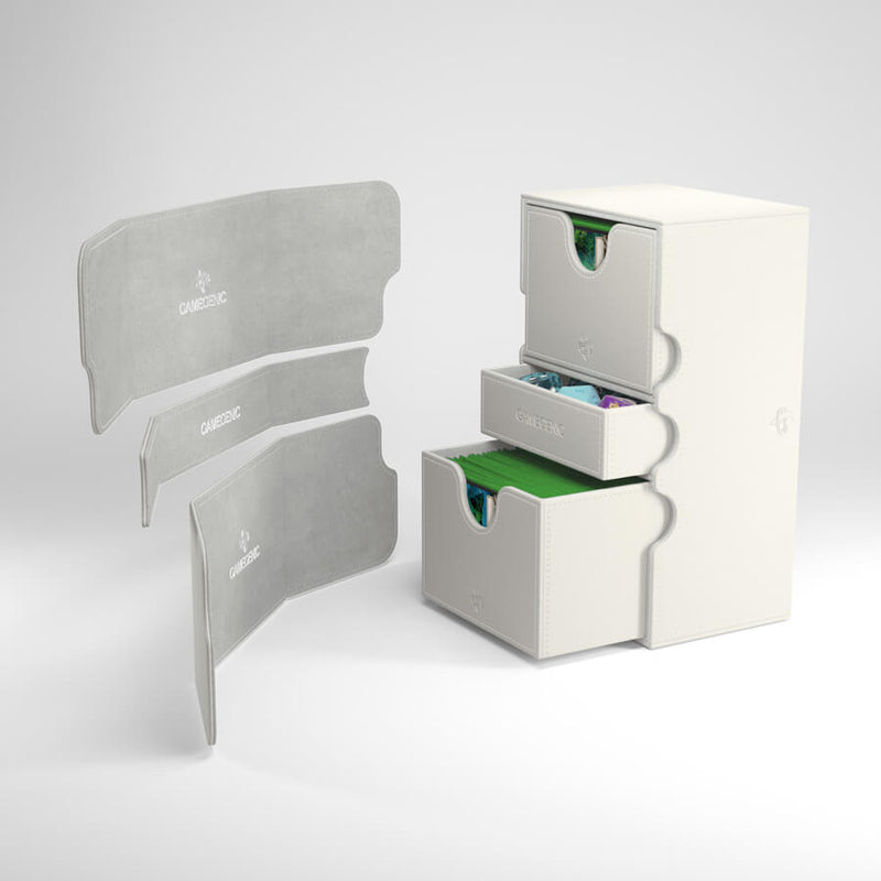 Deck Box - Stronghold (200ct) White