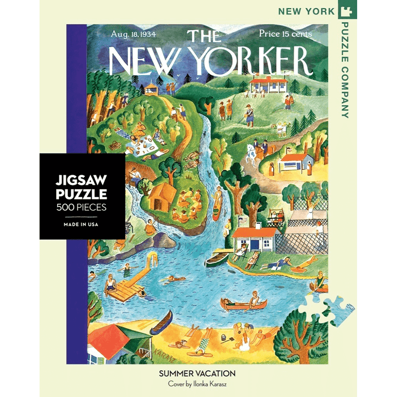 Puzzle (500pc) New Yorker : Summer Vacation