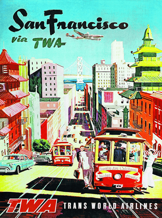 Puzzle (1000pc) TWA : San Francisco
