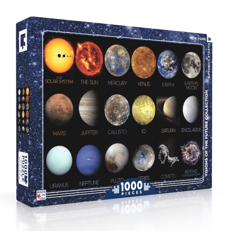 Puzzle (1000pc) Visions of the Future : The Solar System