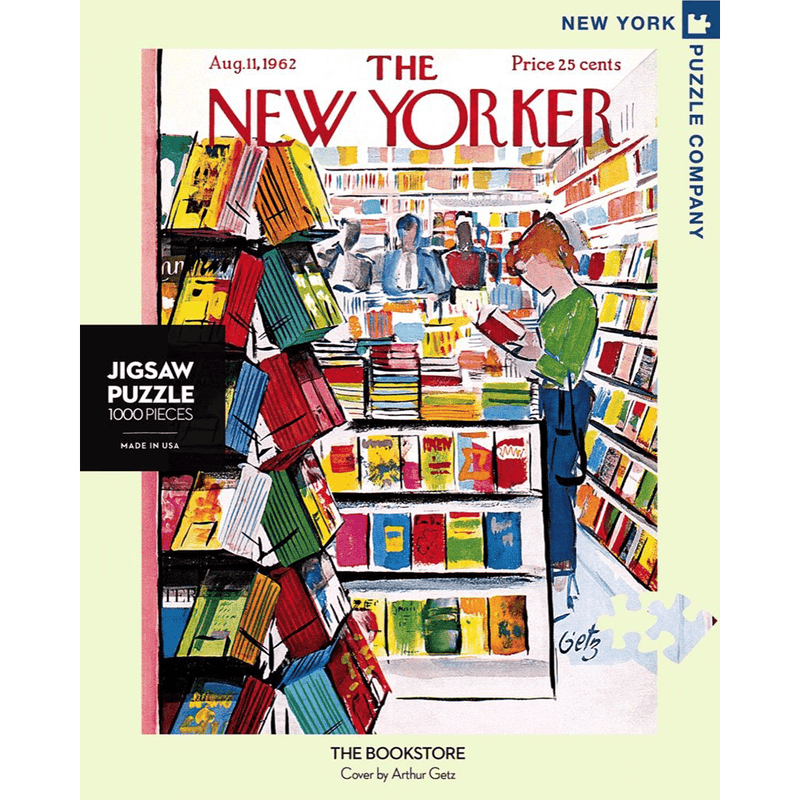 Puzzle (1000pc) New Yorker : The Bookstore
