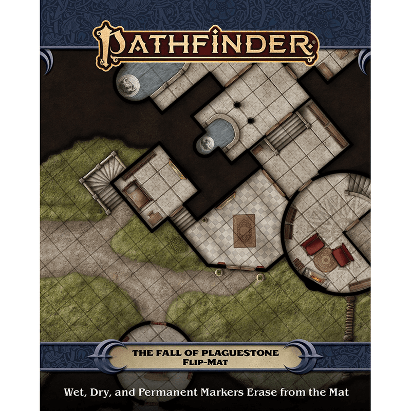 Battlemap Pathfinder (2nd ed) Flip Mat : The Fall of Plaguestone