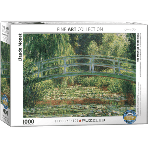 Puzzle (1000pc) Fine Art : The Japanese Footbridge