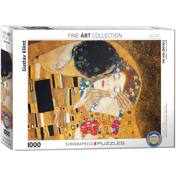 Puzzle (1000pc) Fine Art : Klimt The Kiss Detail
