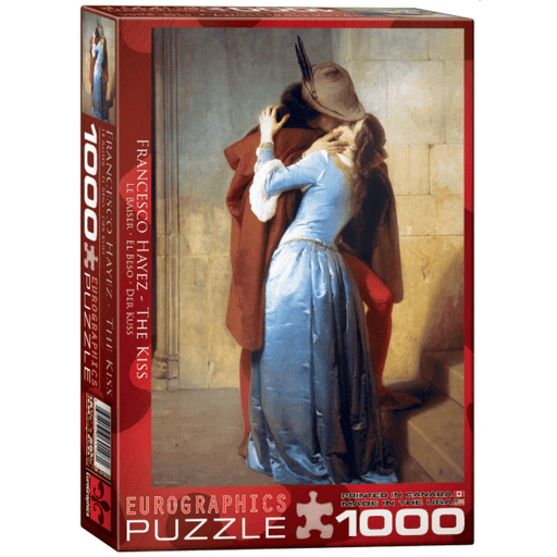 Puzzle (1000pc) Fine Art : Hayez The Kiss