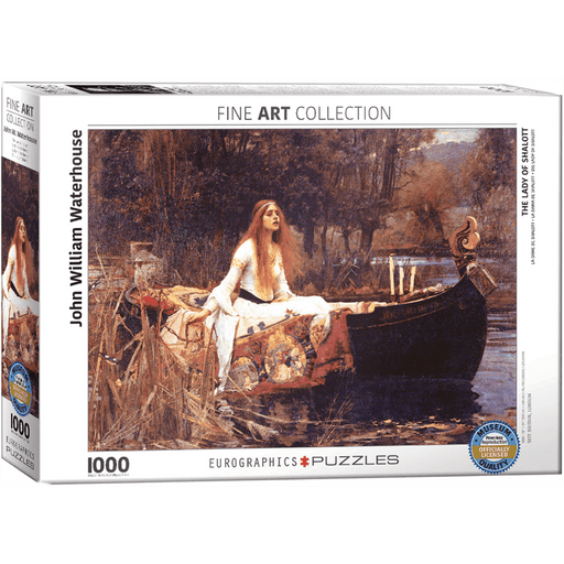 Puzzle (1000pc) Fine Art : The Lady of Shalott