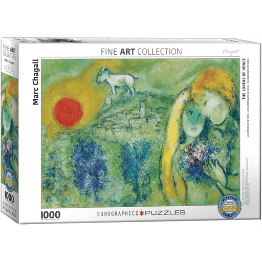 Puzzle (1000pc) Fine Art : The Lovers of Vence