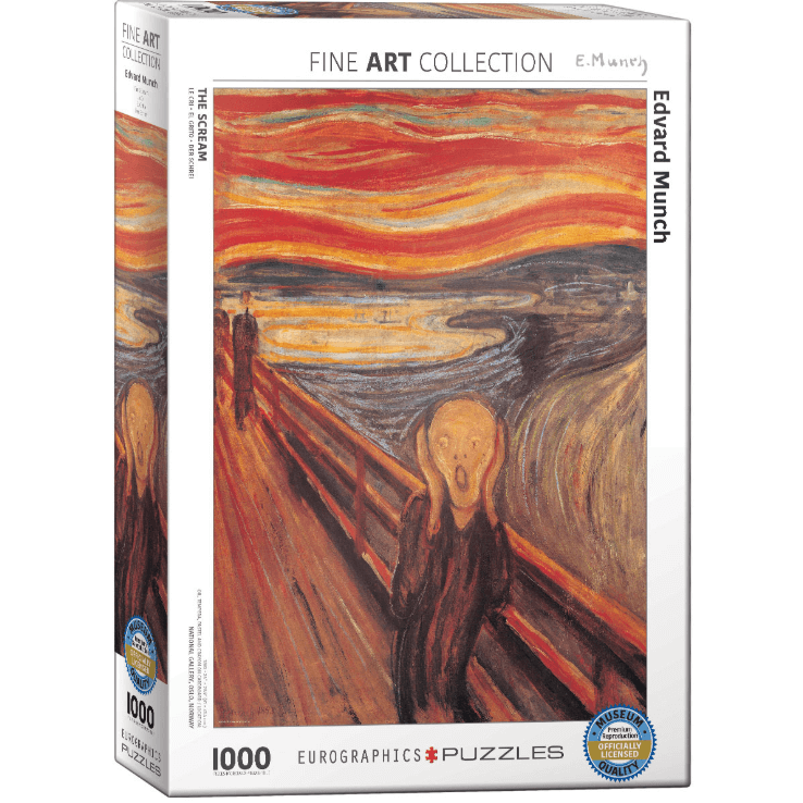 Puzzle (1000pc) Fine Art : The Scream