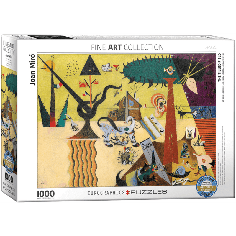 Puzzle (1000pc) Fine Art : The Tilled Field