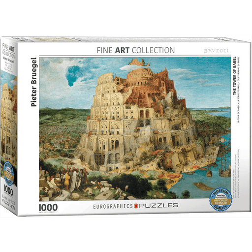 Puzzle (1000pc) Fine Art : The Tower of Babel