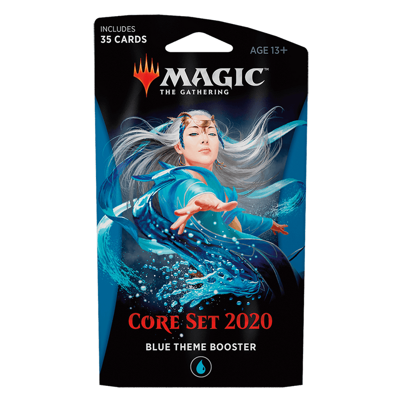 MTG Booster Pack Theme : Core Set 2020 (M20) Blue Twenty Sided MTG Booster Pack Theme : Core Set 2020 (M20) Blue Twenty Sided