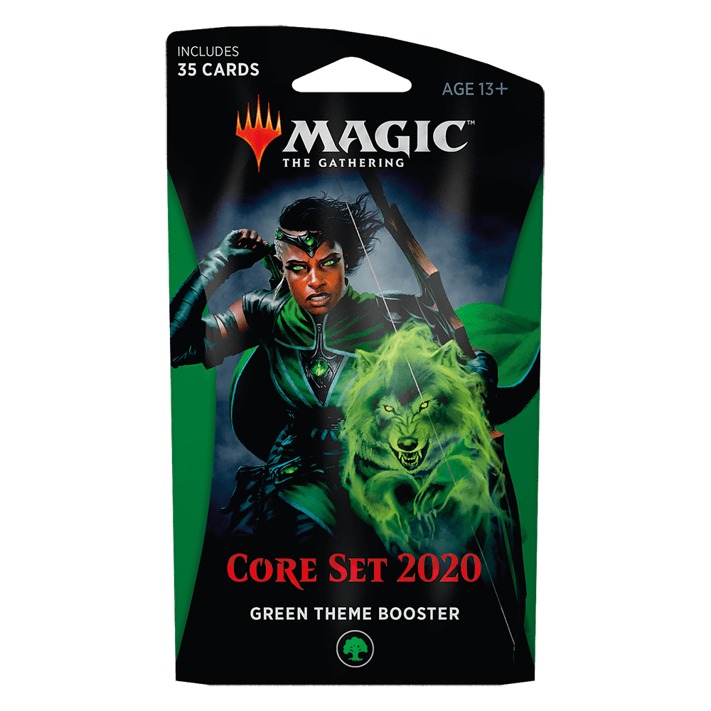 MTG Booster Pack Theme : Core Set 2020 (M20) Green
