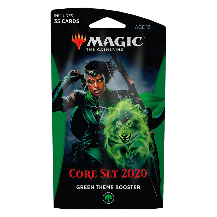 MTG Booster Pack Theme : Core Set 2020 (M20) Green