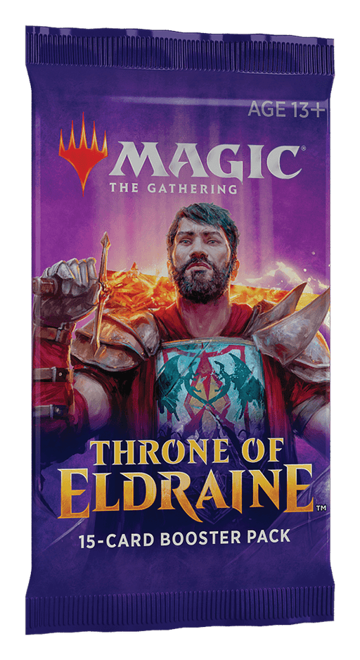 throne of eldraine draft booster box Magic: The Gathering Throne of Eldraine Booster Box | 36 Booster Pack (540 Cards) | Factory Sealed : Toys & Games