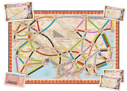 Ticket to Ride Expansion : Asia