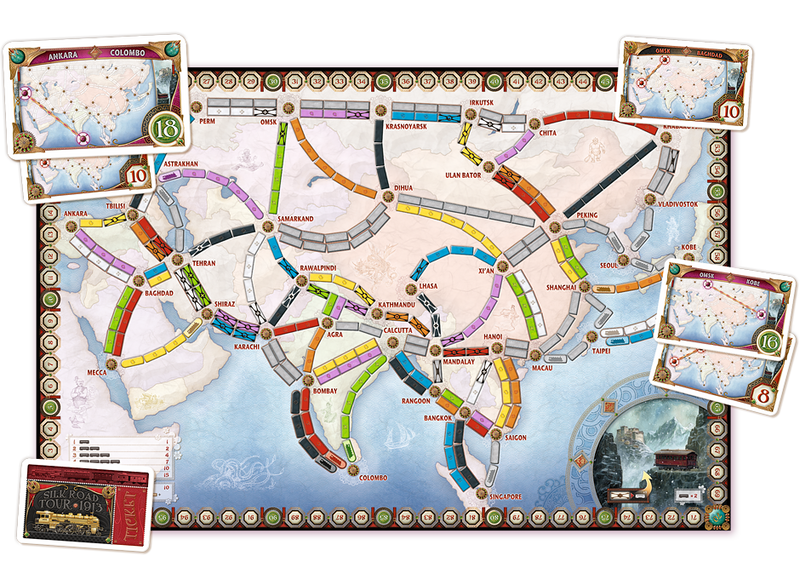 Ticket to Ride Expansion : Asia